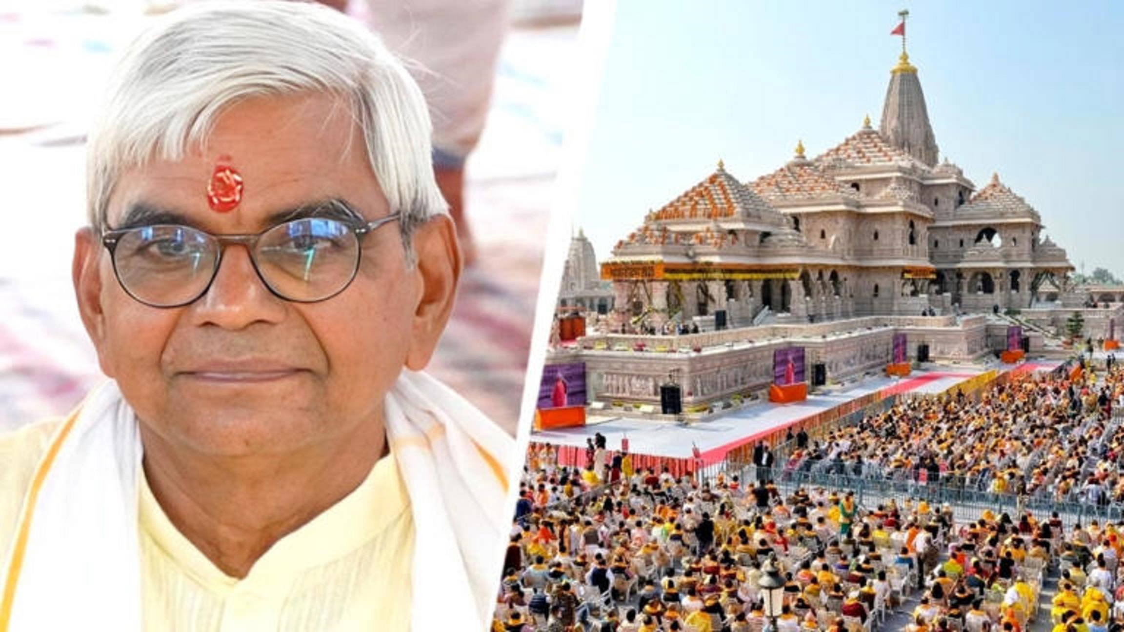 चढ़ावा चोरी की तहरीर देकर चर्चाओं में आए कृष्ण मोहन को मिली राम मंदिर की जिम्मेदारी