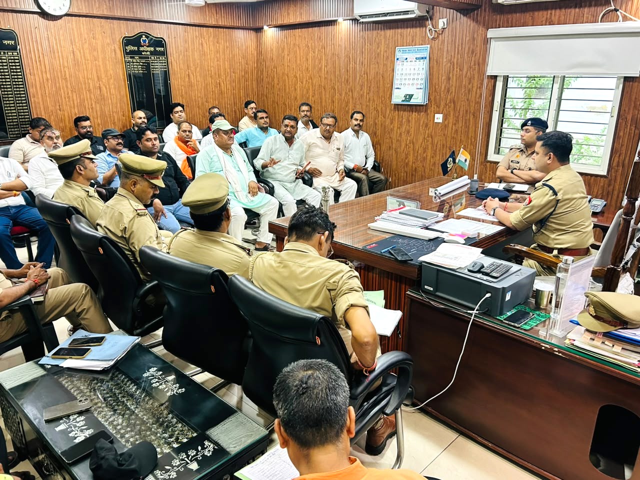 कांवड यात्रा को लेकर एसपी सिटी ने संगठनों के साथ की बैठक