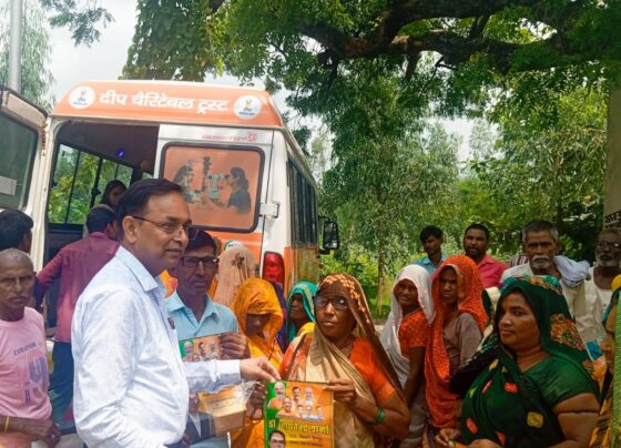 नेत्र चिकित्सा सेवा वैन